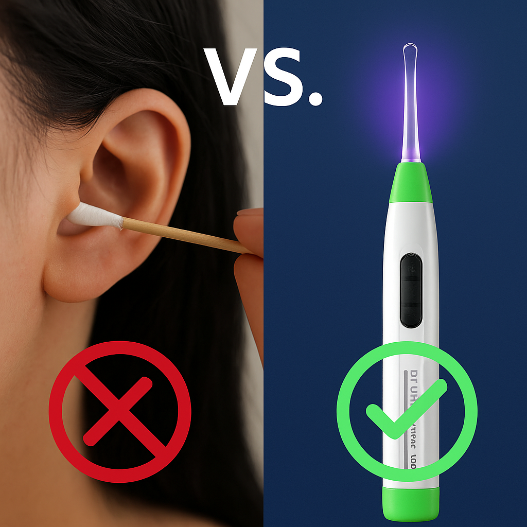 Dr UV+™ Earwax Remover Tool – With Germ-Killing UV Light