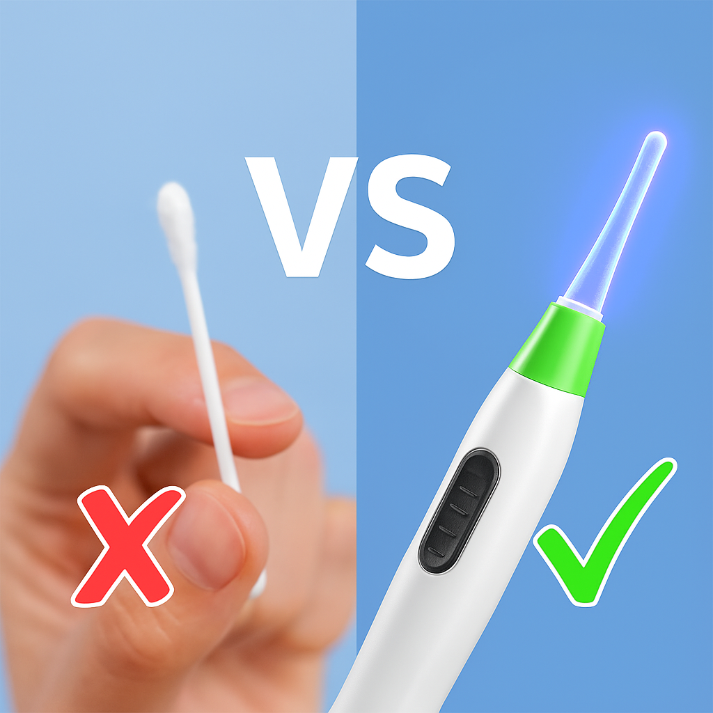 Dr UV+™ Earwax Remover Tool – With Germ-Killing UV Light