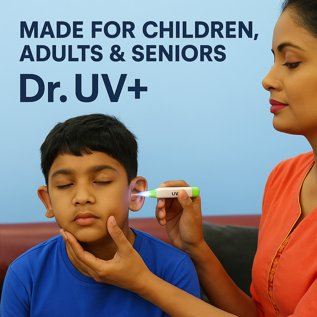 Dr UV+™ Earwax Remover Tool – With Germ-Killing UV Light